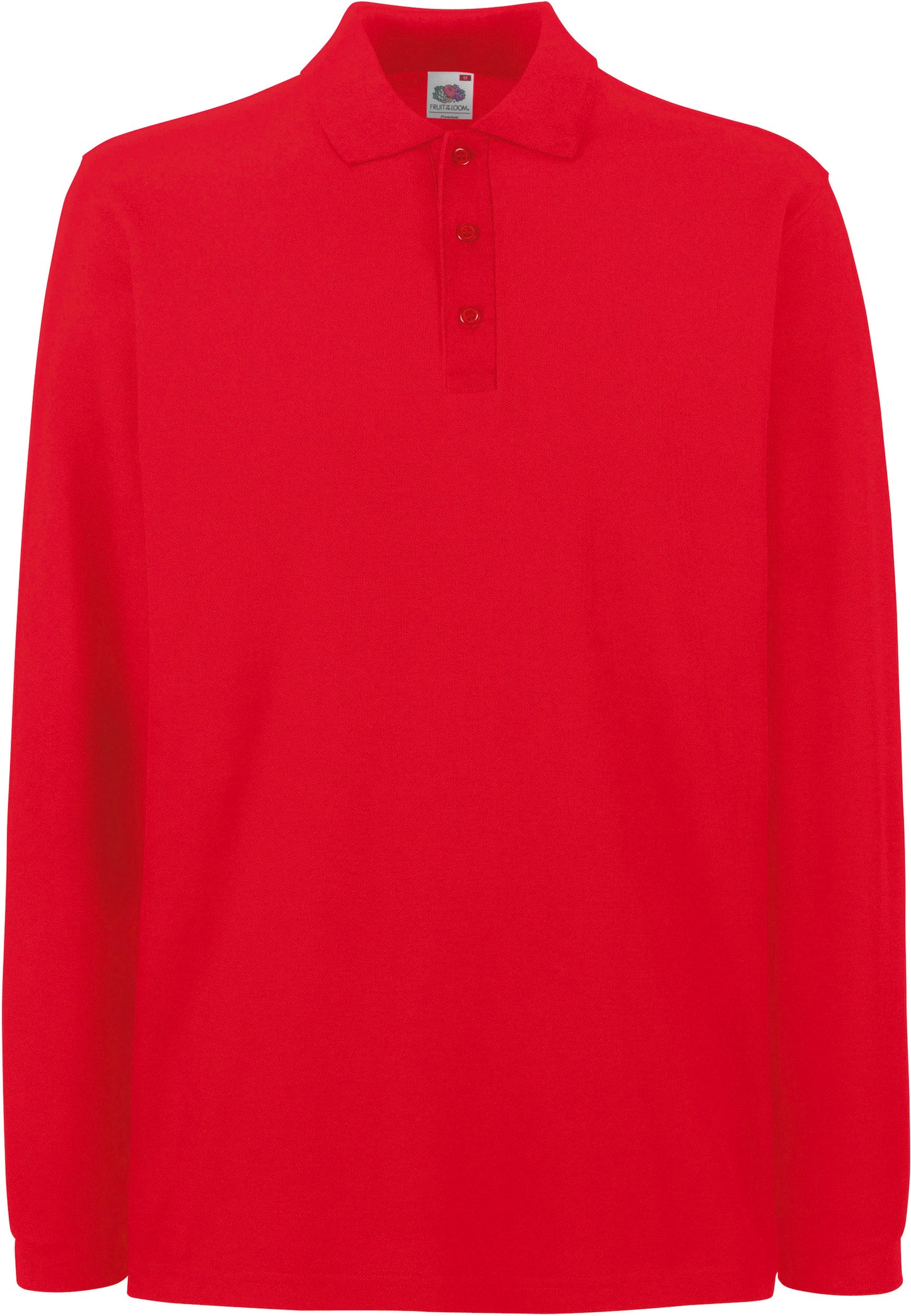 Fruit Of The Loom - Polo manches longues Premium - 5 coloris