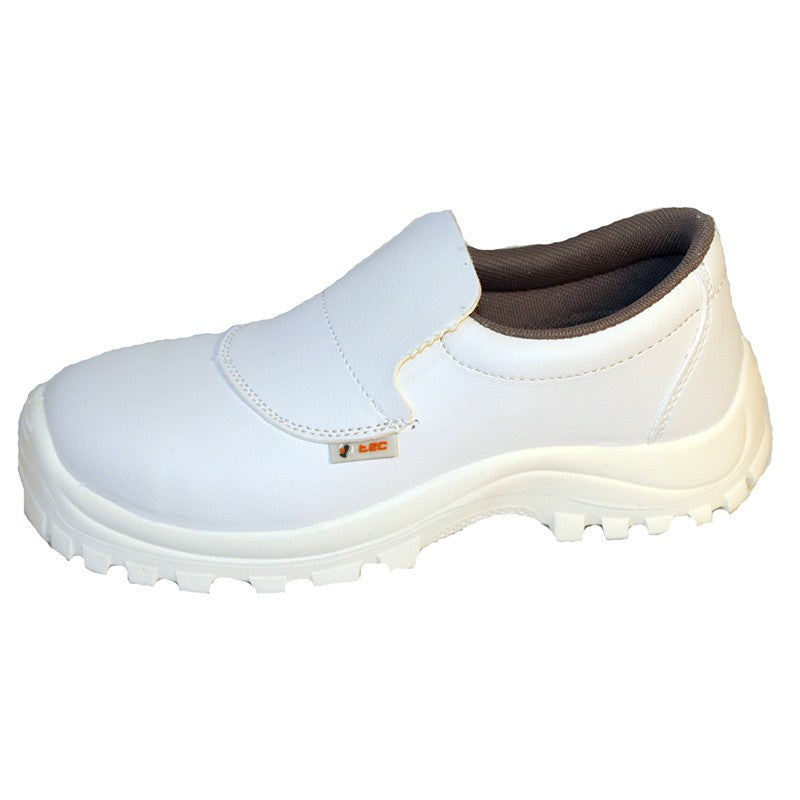 Mocassin de cuisine Blanc de Pâtisserie FDME