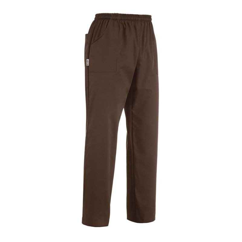 Pantalon de cuisine marron ecochef