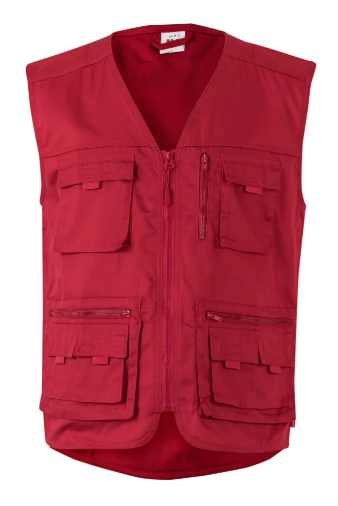 Velilla - Gilet de travail type reporter - 7 coloris