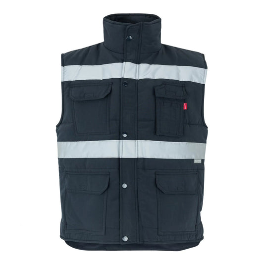 Velilla - Gilet de travail type reporter avec bandes réfléchissantes - 3 coloris