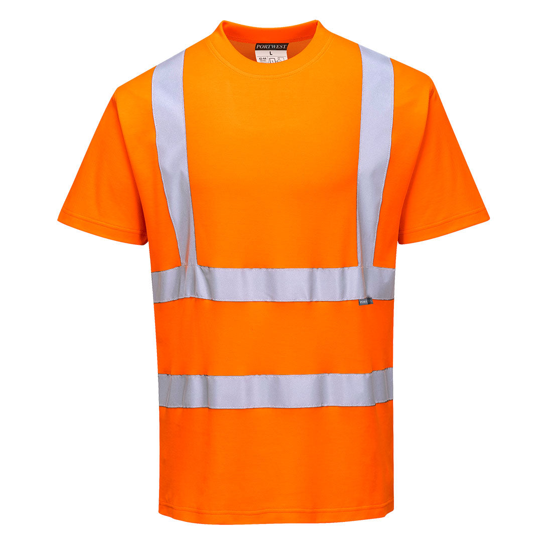 Portwest - S170 - T-shirt Hi-vis MC coton comfort - 2 coloris