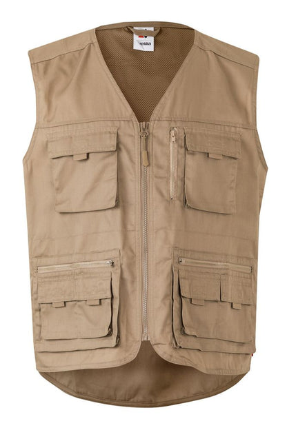 Velilla - Gilet de travail type reporter - 7 coloris