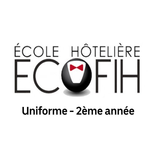 Trousseau uniforme Femme rentrée 2024/ 2025 ECOFIH - 2ème année