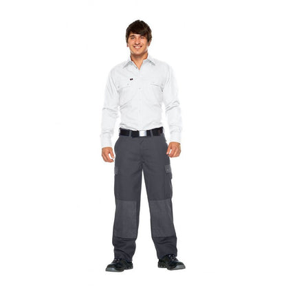 BP - Pantalon de travail basic en coton avec genouillères (taille courte et longue) - 7 coloris