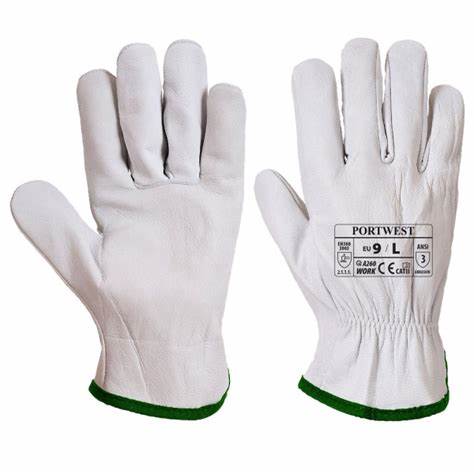 1 Paire de Gants de travail tout cuir Option Productions Horticoles MARCOUSSIS