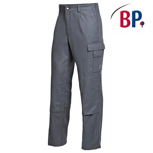BP - Pantalon de travail basic en coton avec genouillères - 7 coloris