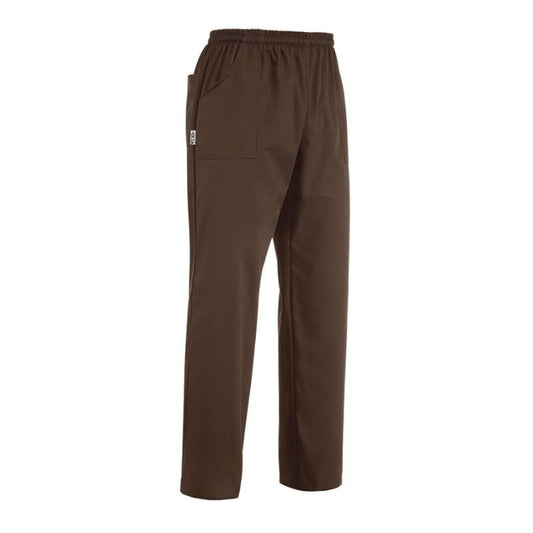 Pantalon de cuisine marron ecochef